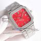 replica super clone Patek Philippe Cubitus 5821 iced out diamond lemon yellow dial watch (11)_th.jpg